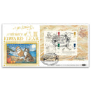1988 Centenary of Edward Lear M/S GOLD 500_GOLD36