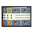 Hong Kong 1990 Year of the Horse, gutter blocks of 4, u/m. SG631-34