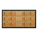 1932 2a6p Orange, block of 12, divided horizontally with gutter row, fine u/m. SG69_INDICC0069M12