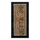 India (Telegraphs) 1882 8a Brown, whole, fine used. SGT35_INDIT0035U