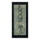 India (Telegraphs) 1890-91 1r Grey-black, whole, fine used. SGT46