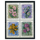Iran 1990 Flowers, se-tenant, u/m. SG2578a