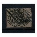 Papal States 1852 1/2b On lilac-grey, good to fine used. SG4