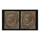 Italy 1863-65 30c Both shades, good to fine used. SG13+a