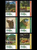 Jamaica Hope Botanical Gardens 6v 29/5/23