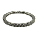 Blue Nile Platinum & Diamond (0.50 carats) Full Eternity Band Size J