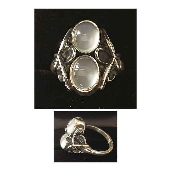 Georg Jensen Moonlight 48 Silver Ring