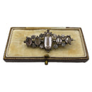 Silver & Rock Crystal Brooch_JLY0145