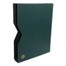 Lighthouse Slipcase for Stockbook DIN A4, 64 Black pages, padded , Green 328642_L328642