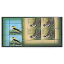 Latvia 2015 Birds, u/m. SG942-43 x 4 corner blocks