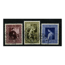 Liechtenstein 1952 Paintings, fine cds used. SG305-07