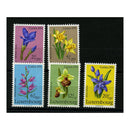 Luxembourg 1976 Protected Plants (2nd series), u/m. SG976-80