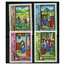Luxembourg 1988 Christmas - llustrations, u/m SG1237-40