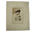 A pair of prints by Stefano Mulinari, after works by Guercino, published in 1794