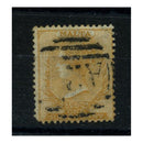 Malta 1867-81 ½d Orange-brown, wmk CC, perf 14, good to fine used, blunt corner. SG6