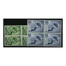 Malta 1948 Silver Wedding, blocks of 4, u/m. SG249-50_MALT0249M4