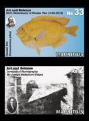 Mauritius Art & Science 2 value set  23/7/18