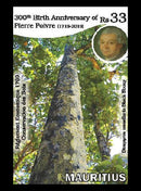 Mauritius 300 Yrs Birth Anniversary Pierre Poivre Rs33 23/8/19