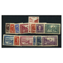 Monaco 1933 Pictorial definitive short set to 3f, mtd mint, minor tone. SG116-38