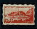 Monaco 1939 5f+5f Scarlet fine mtd mint. SG208