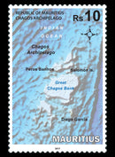 Mauritius Chagos Archipelago 3 value set  11/12/17