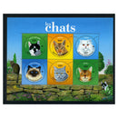 New Caledonia 2004 Cats, u/m. SG1326-31 sheetlet