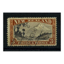 NZ 1936-42 3/- Mt Egmont, Perf 12_, good used. SG590b