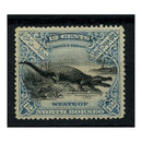 N Borneo 1897-1902 12c Crocodile, perf 14-1/2, fresh mtd mint. SG106b_NORT0106BMM