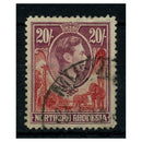 N Rhodesia 1938-52 20/- Carmine-red & rose-purple, cds used. SG45