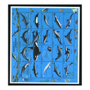 Palau 1991 Marine Life, u/m. SG438-57 sheetlet