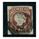 1855-56 5R Red-brown, with good even 4 margins with 82 in barred cancel, fresh colour of the early