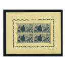 Portugal 1945 Lisbon Castle sheet, fresh mtd mint. SGMS996a