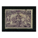 Azores 1894 500r Deep-purple / bluish, fresh mtd mint, repaired hole. SG154