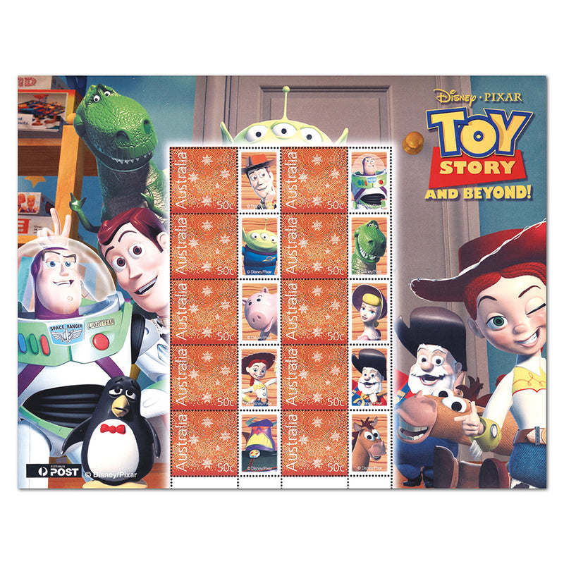 Toy Story Australia Stamp Sheet_PSM0068