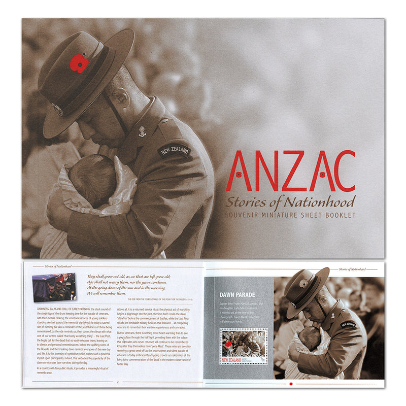 2008 New Zealand Anzac M/S Booklet_PSM0518