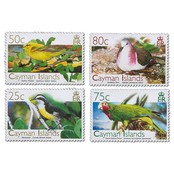 2006 Cayman Island Birds 4v - 25c, 50c, 75c, 80c_PSM1217