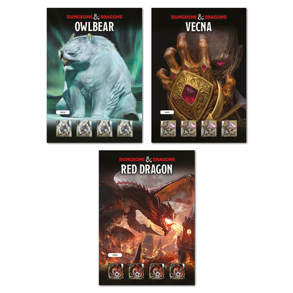 2024 Dungeons & Dragons Fan Sheets x 3_PSM2232