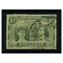 Rhodesia 1910-13 ½d Dull-green, perf 14, good to fine cds used. SG122