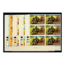 Rhodesia 1968 Ploughing contest, in 'traffic light' blocks of 6, u/m. SG422-25