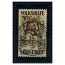 Saar 1931 Christmas charity 2f Chocolate, fine cds used. SG147