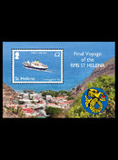 St Helena RMS St.Helena 1 value miniature sheet  10/2/18
