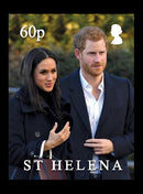 St Helena Royal Wedding 4 value set  19/5/18