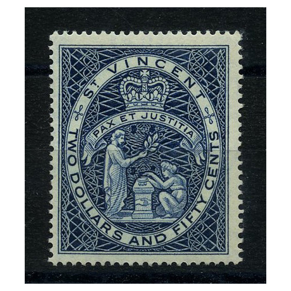 St Vincent 1962-63 $2.50 Indigo-blue, u/m. SG200a