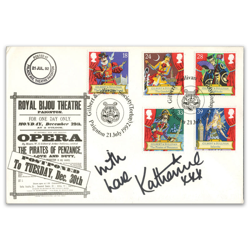 1992 Gilbert & Sullivan Signed by Katherine Jenkins