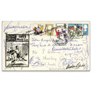 1966 World Cup - Signed by Bobby Moore, Alf Ramsay, Wolstenholme & 8 Players_SIGF0060E