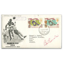 1966 Gilbert & Ellice. Signed by Bobby Charlton