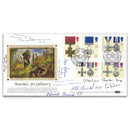 1990 Gallantry. Signed by 5 VC, 1 GC, 2 DSO & 1 MM Holders