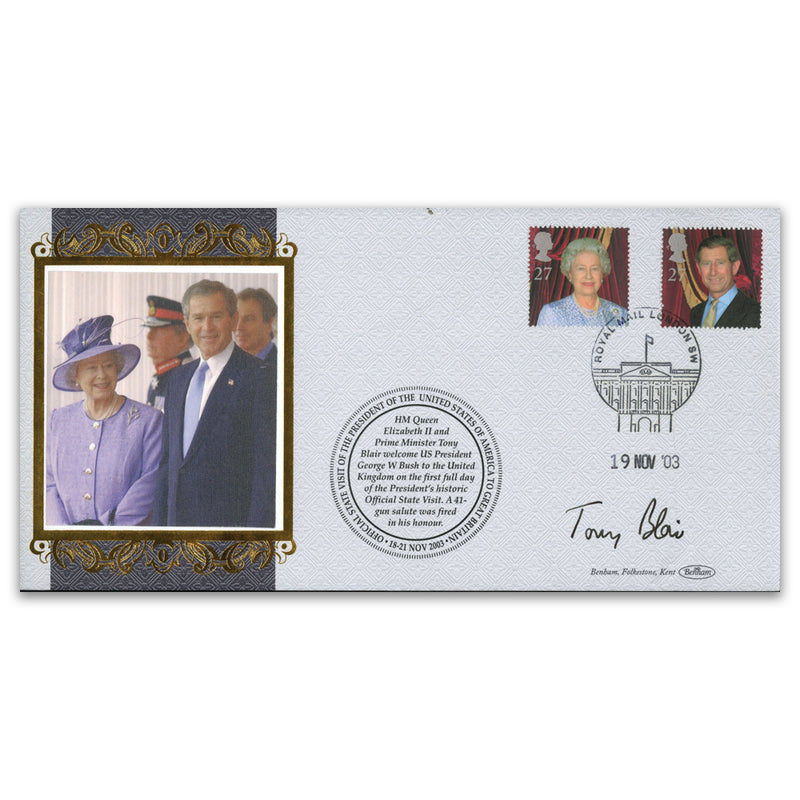 2003 State Visit Signed by Tony Blair