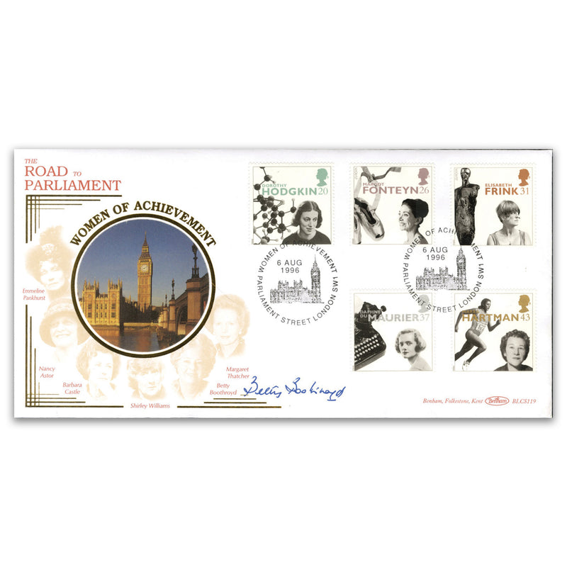1996 Women of Achievement Signed by Betty Boothroyd