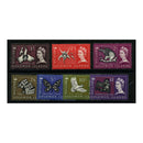 Solomon Is 1965 1/- to  £1 Top Val run, fine mtd mint. SG120-26